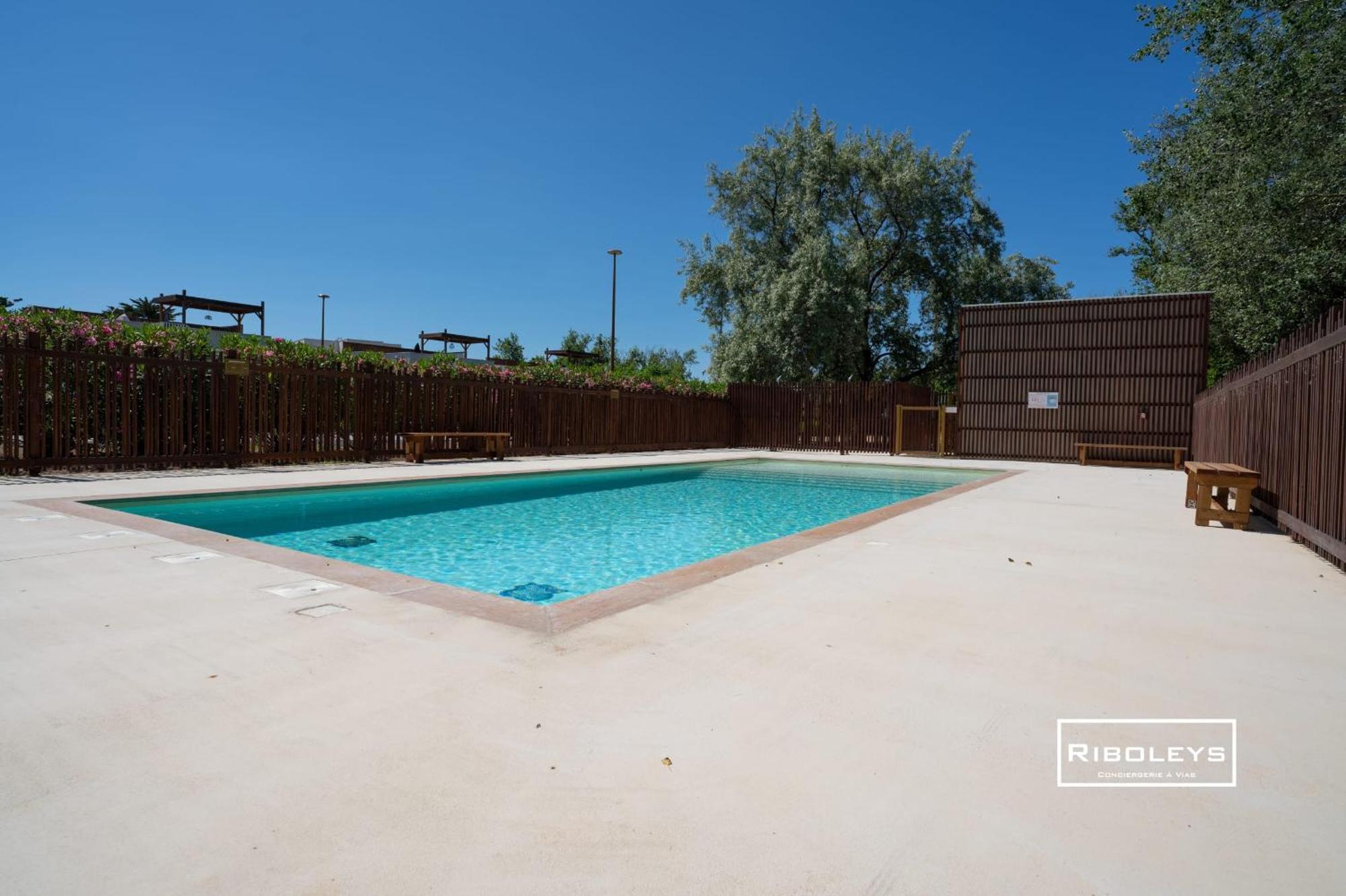 ויאס T4 Climatise Avec Piscine A 400M De La Mer מראה חיצוני תמונה
